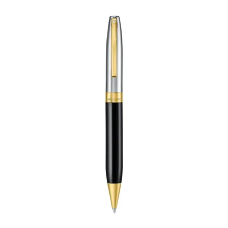 Stylo Bille Sheaffer - Legacy 9065 - Noir Chrome/Gold - De face