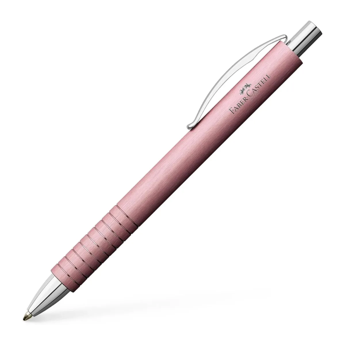 Stylo bille Faber-Castell - Essentio, aluminium rose