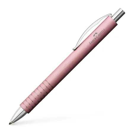 Stylo bille Faber-Castell - Essentio, aluminium rose