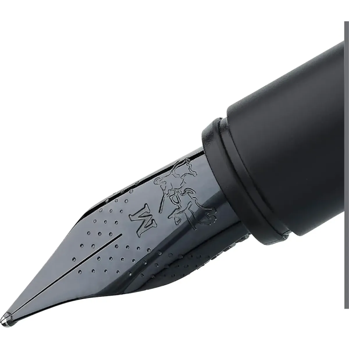 Stylo Plume M Faber-Castell - Neo Slim Noir en métal - Plume