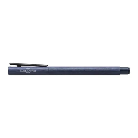 Stylo roller Faber-Castell - Neo Slim aluminium bleu