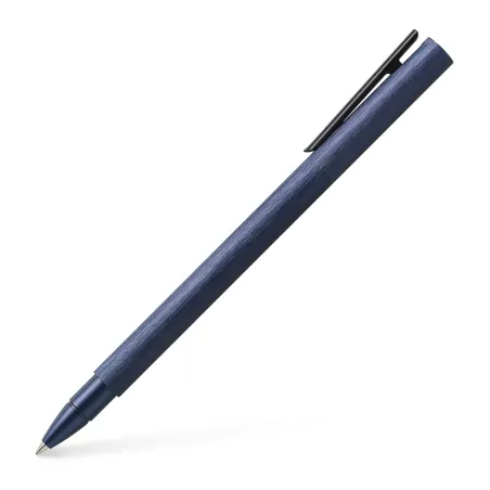 Stylo roller Faber-Castell - Neo Slim aluminium bleu