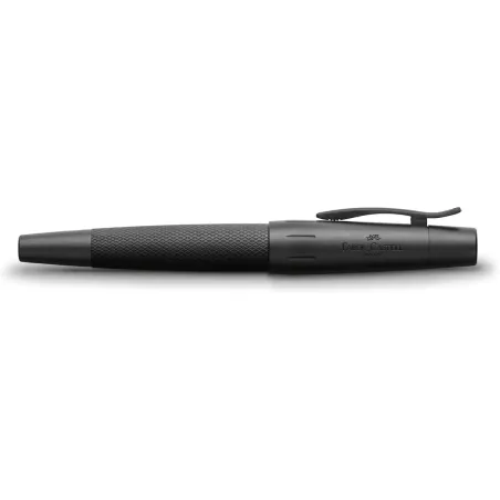 Stylo-plume M Faber-Castell e-motion Pure Black - Fermé