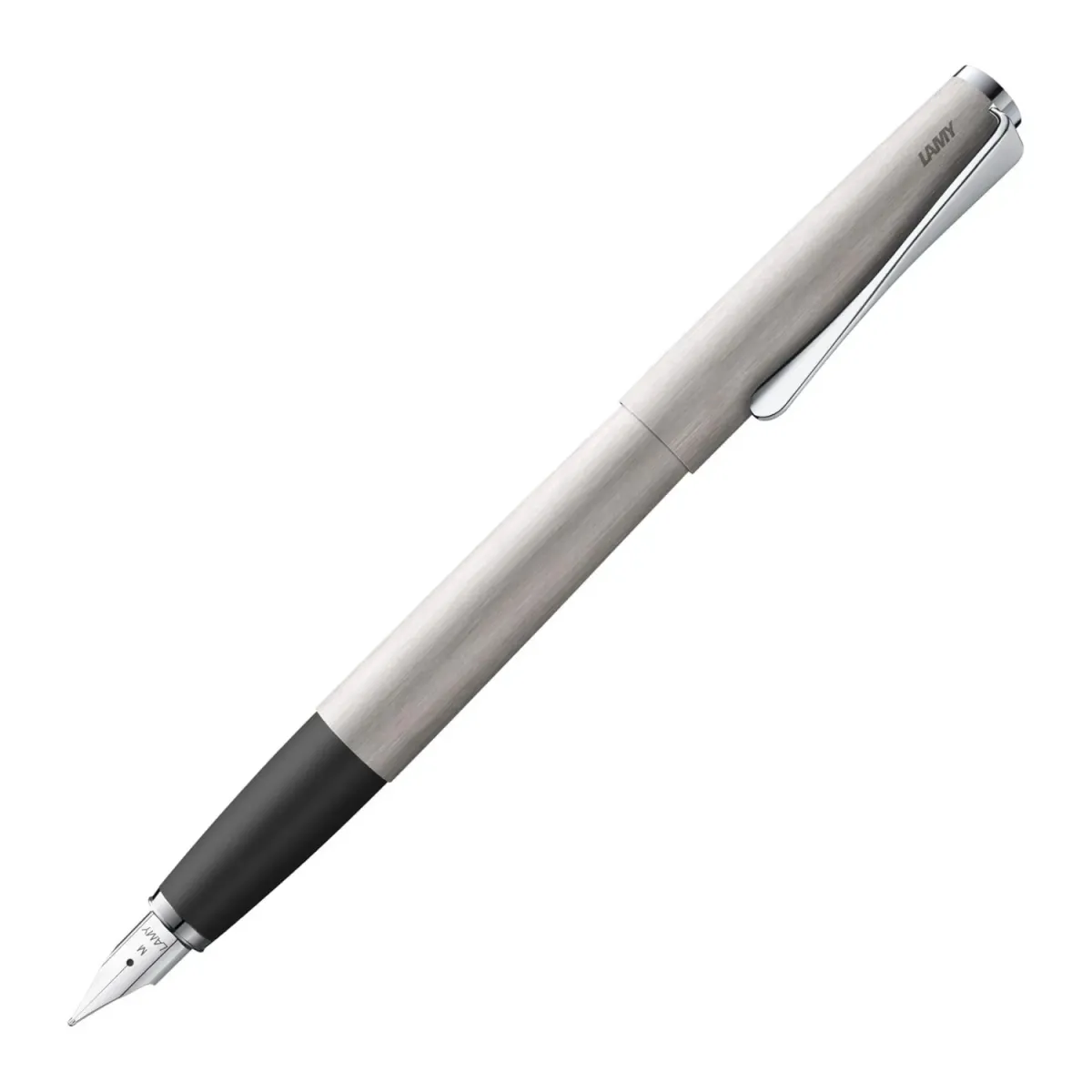 Stylo plume M LAMY Studio - Silver mat Brossé
