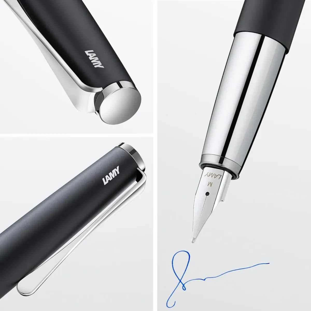 Stylo-plume LAMY Studio Noir - Plume Acier M