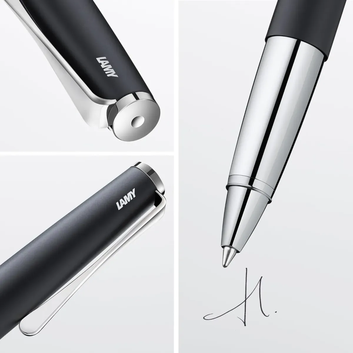 Stylo roller LAMY Studio Noir Mat - Design Élégant