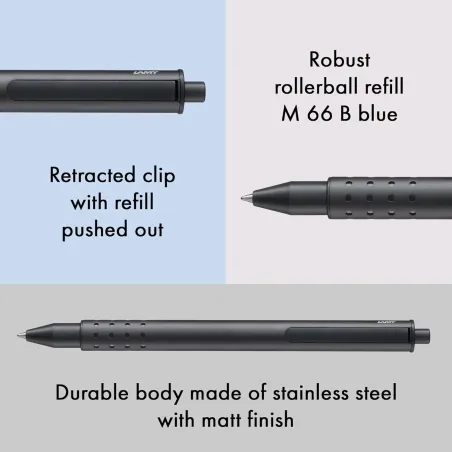 Stylo Roller LAMY - Swift Noir mat