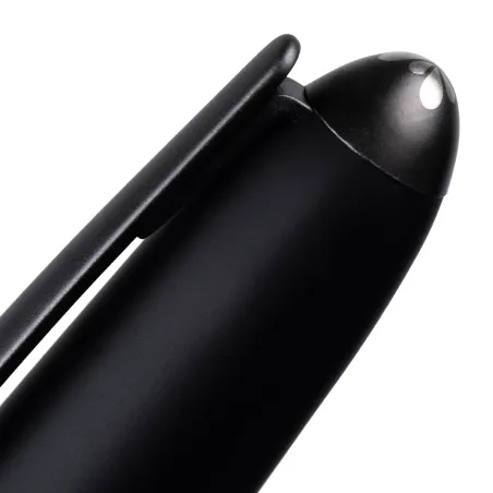 Stylo plume F Diplomat Aero - Pure Black - Plume Acier - Capuchon