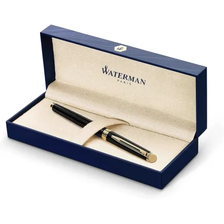 *Stylo plume M Waterman Hemisphere Noir GT - GC - Coffret