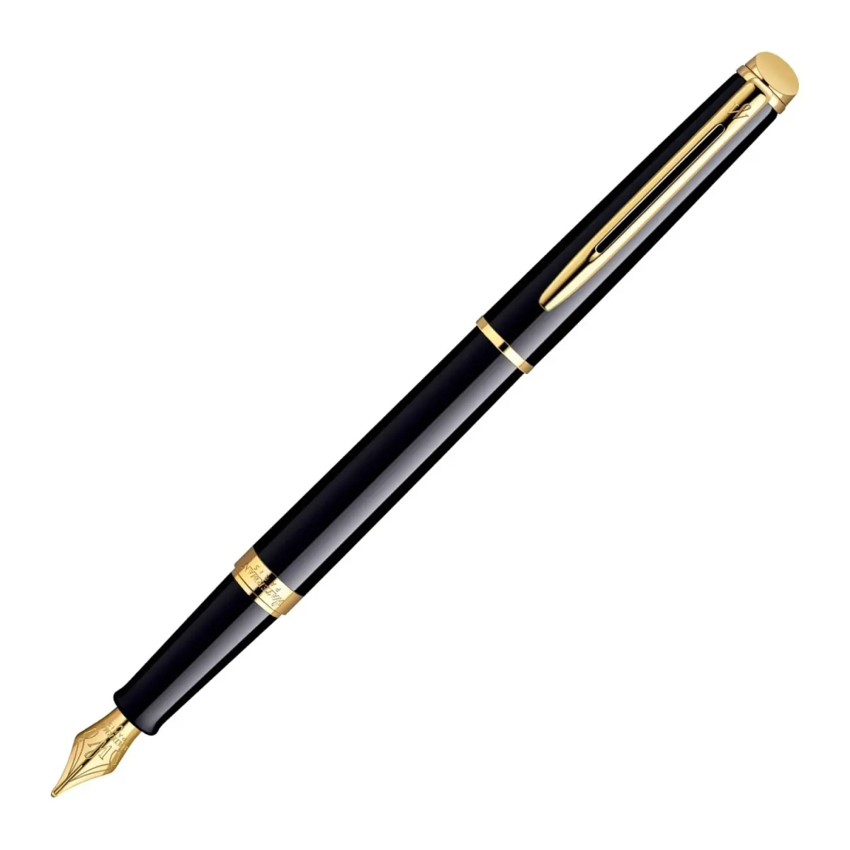 *Stylo plume M Waterman Hemisphere Noir GT - GC