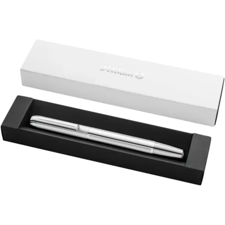 Stylo-plume Pelikan Pura P40 Silver – Plume M
