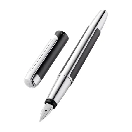 Stylo-plume Pelikan Pura P40 Anthracite - Plume M