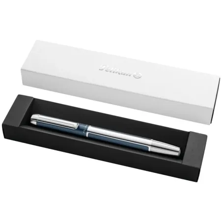 Stylo plume M Pelikan - PURA P40 - Petrol - Coffret
