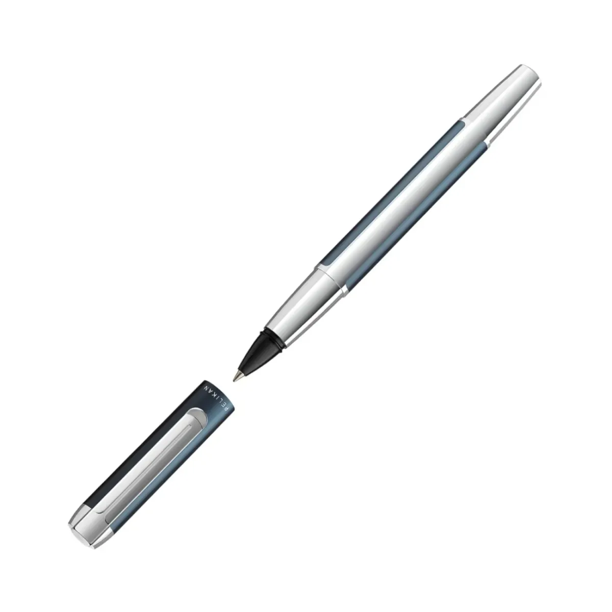 Stylo Roller Pelikan - PURA P40 - Pétrol - Ouvert