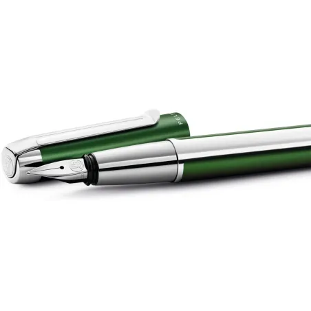 Stylo plume M Pelikan - PURA P40 - Vert - Détails