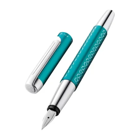 Stylo plume M Pelikan - PURA P40 - Turquoise Edition spéciale