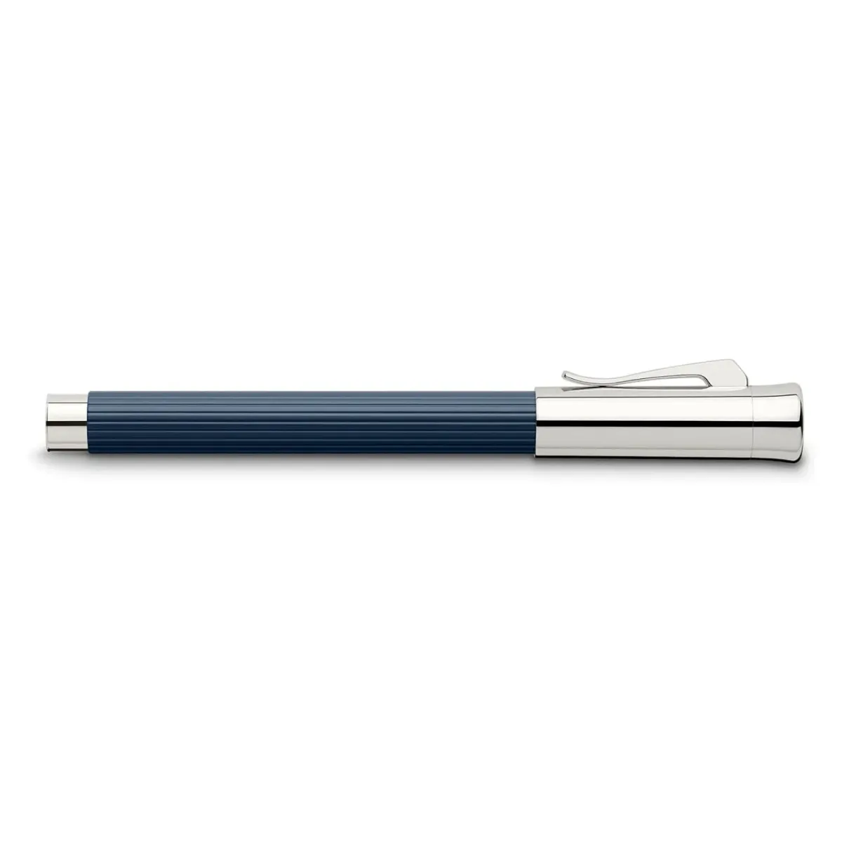 Stylo plume M Graf von Faber Castell - Tamitio Bleu nuit - Fermé
