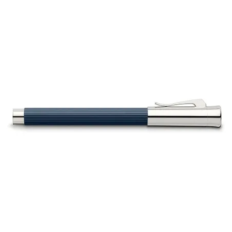 Stylo plume M Graf von Faber Castell - Tamitio Bleu nuit - Fermé