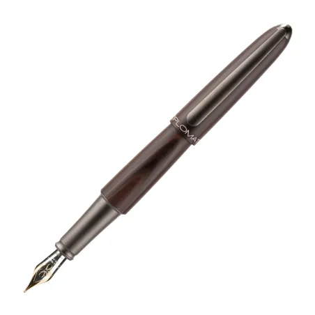 Stylo plume F Diplomat Aero - Black Forest - Plume or 14 ct
