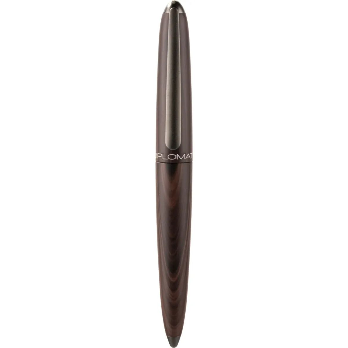 Stylo plume B Diplomat Aero - Black Forest - Plume Acier - Fermé