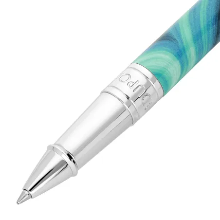 Stylo Roller S.T. Dupont - Initial - GEODE Bleu - Pointe