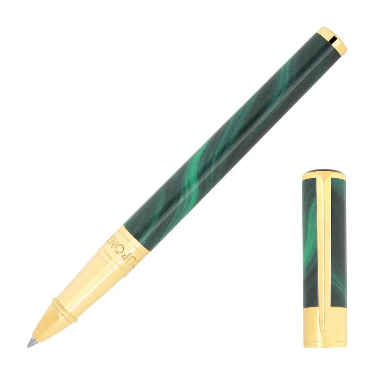 Stylo Roller S.T. Dupont - Initial - GEODE Vert