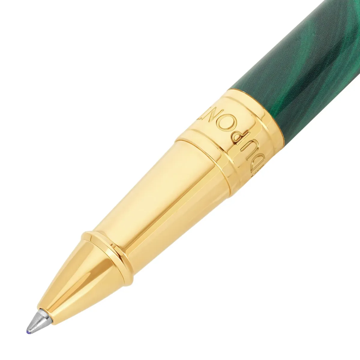 Stylo Roller S.T. Dupont - Initial - GEODE Vert - Pointe