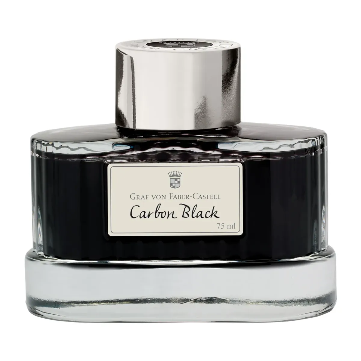 Flacon d'encre Graf von Faber Castell - Noir Carbone 75ml
