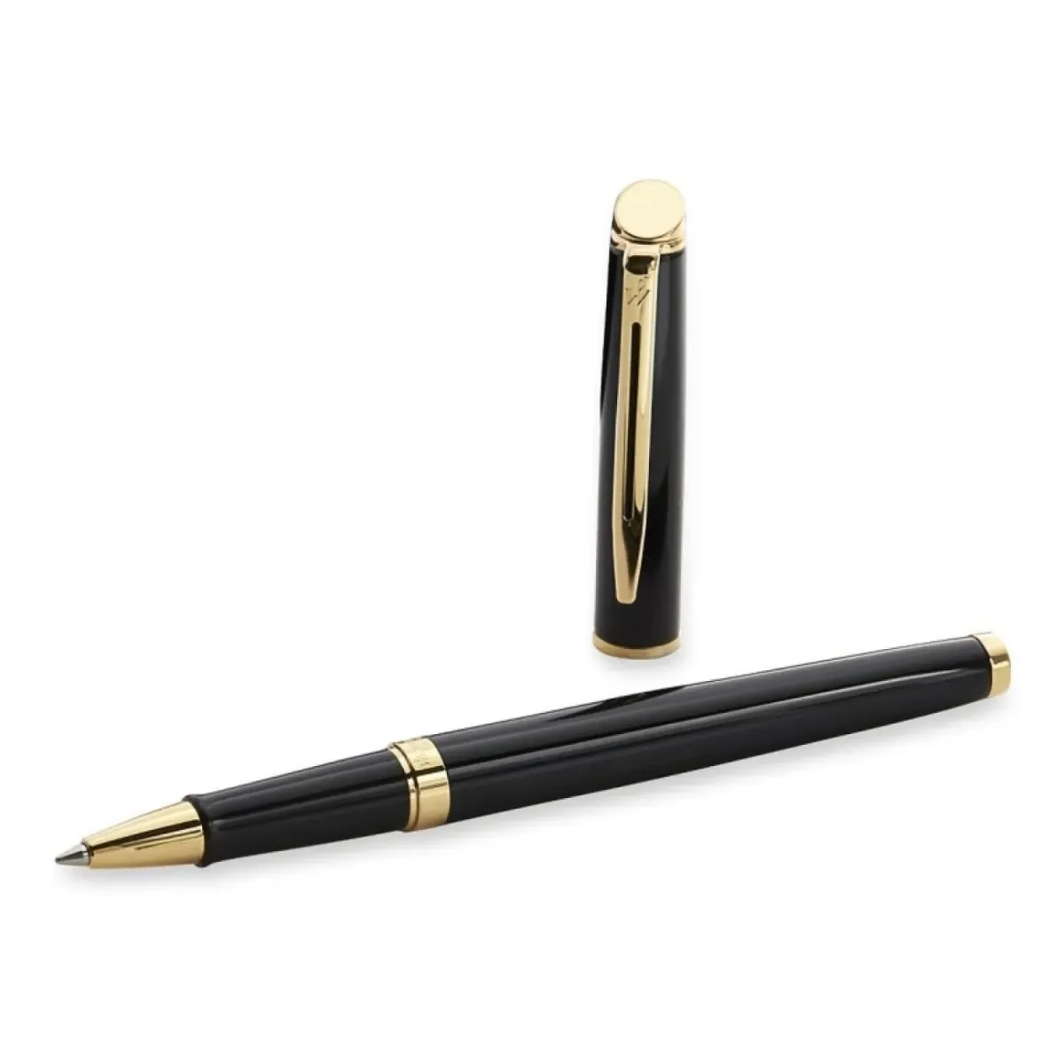 Stylo Roller Waterman Hémisphère Laque Noire GT