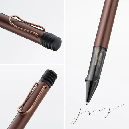 Stylo Bille LAMY LX - Marron - Détails