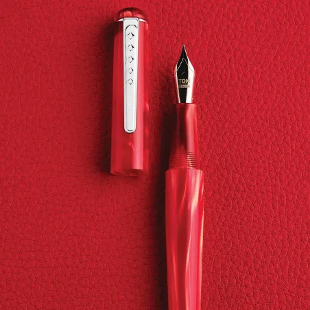 Stylo-plume B Tom Hessin Exhibition Red